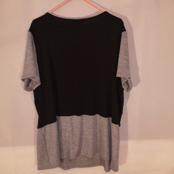 Addition Elle Ladies Short Sleeves Fooler Top/Tunic - Picture 2 of 6